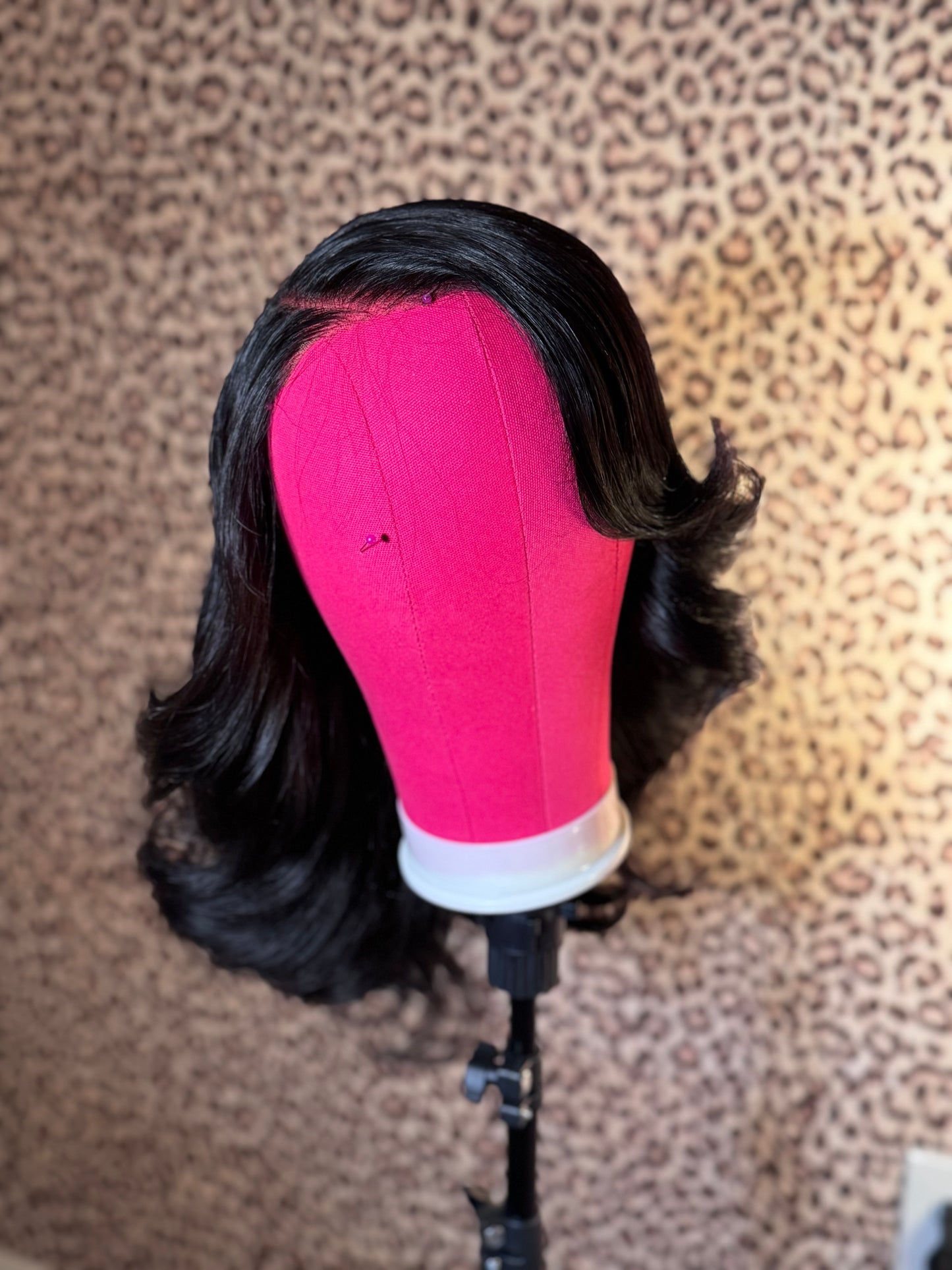 REFURBISHED black Bob wig