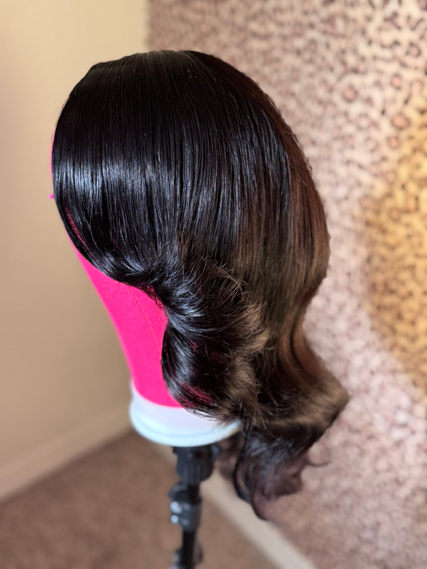 REFURBISHED black Bob wig