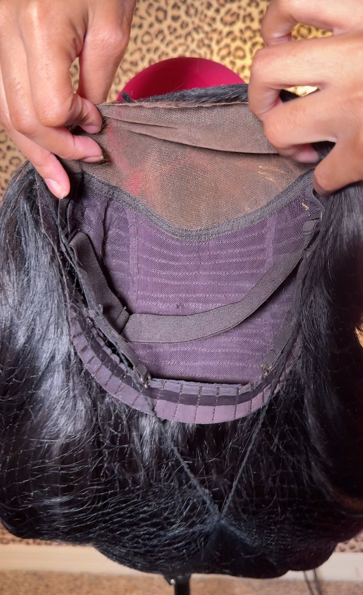 REFURBISHED black Bob wig