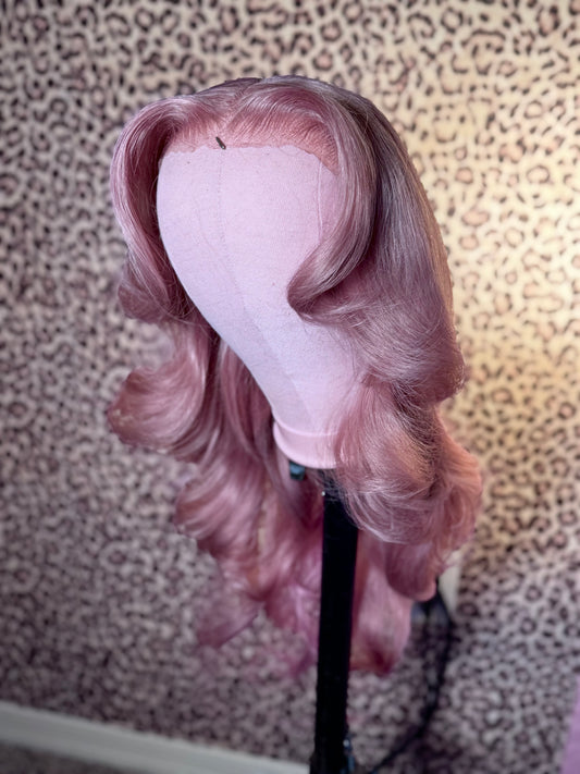 REFURBISHED purple wig