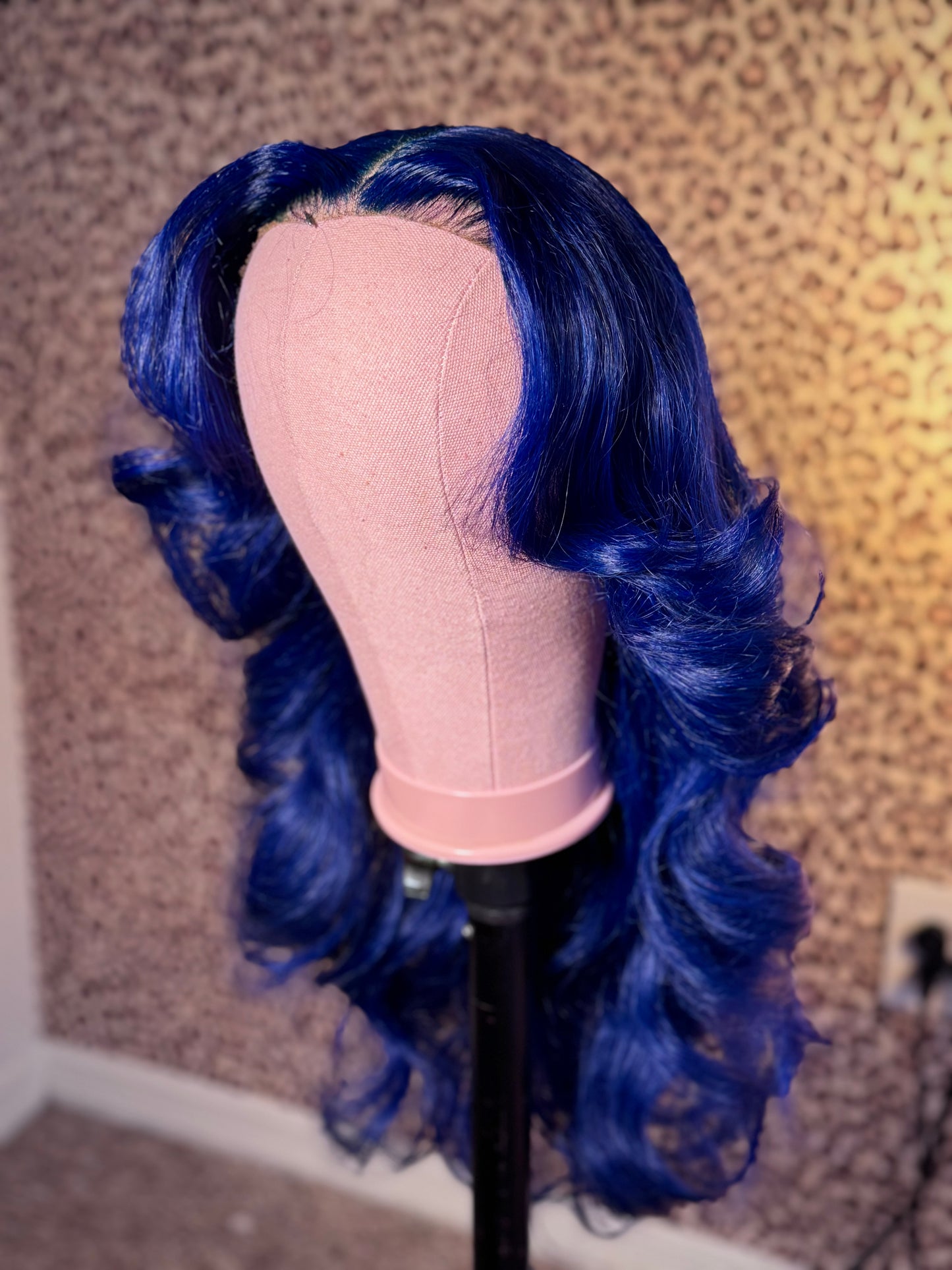 REFURBISHED blue wig