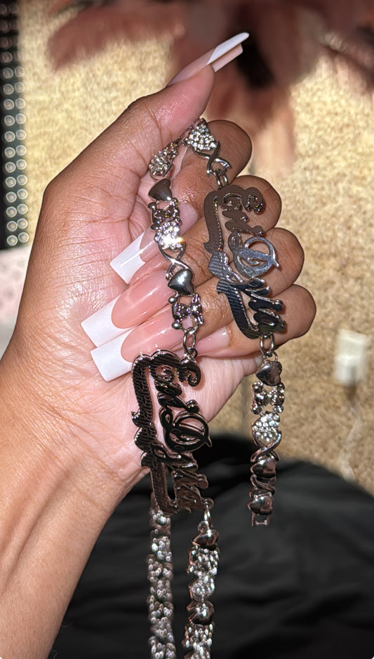 Hugs & Kisses Necklace + Bracelet Set